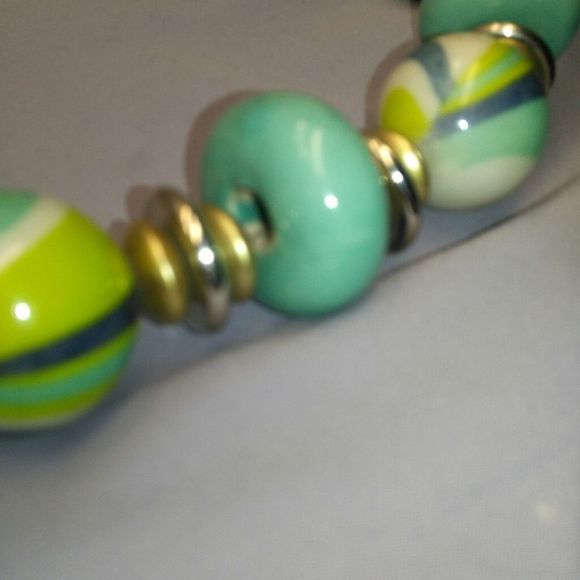 CERAMIC GLASED BEADS & Possibly Bakelite - Picture 12 of 13